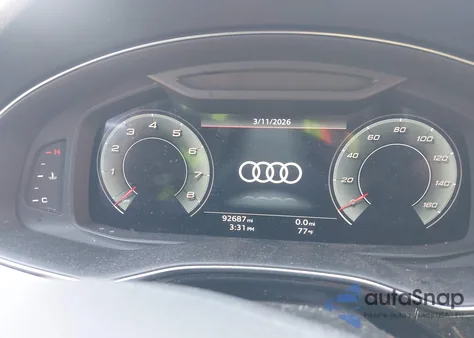 2021 Audi Q7 Premium Plus 45 Tfsi Quattro Tiptronic из США, поврежденный, VIN WA1LJAF70MD016227